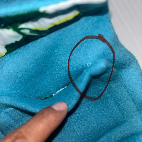 Banana Republic Womens Wool Blend Peacoat Size XS Long Jacket Floral Lining - Picture 12 of 16